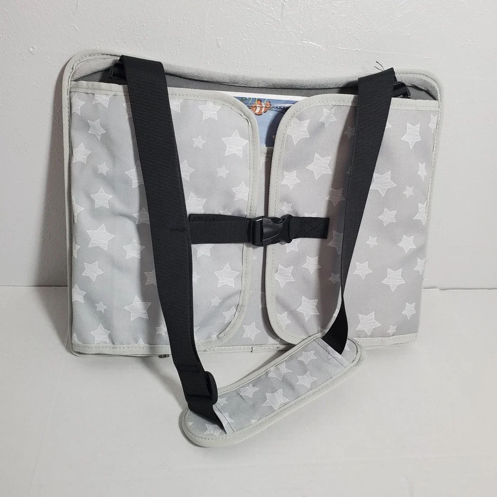 Kids Travel Activity Tote –‎ Stars Print – Learning Board & Book Included